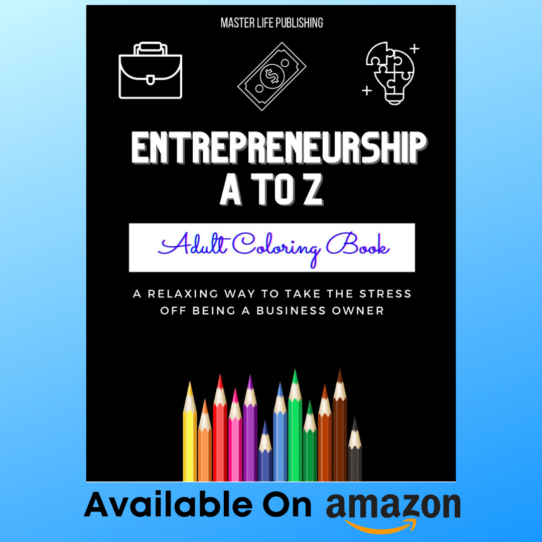 Entrepreneurship A To Z Adult Coloring Book